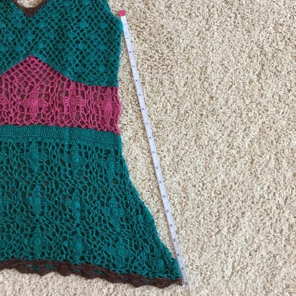 Anthropologie | Crocheted Tank Top Lily White XS - Picture 7 of 7